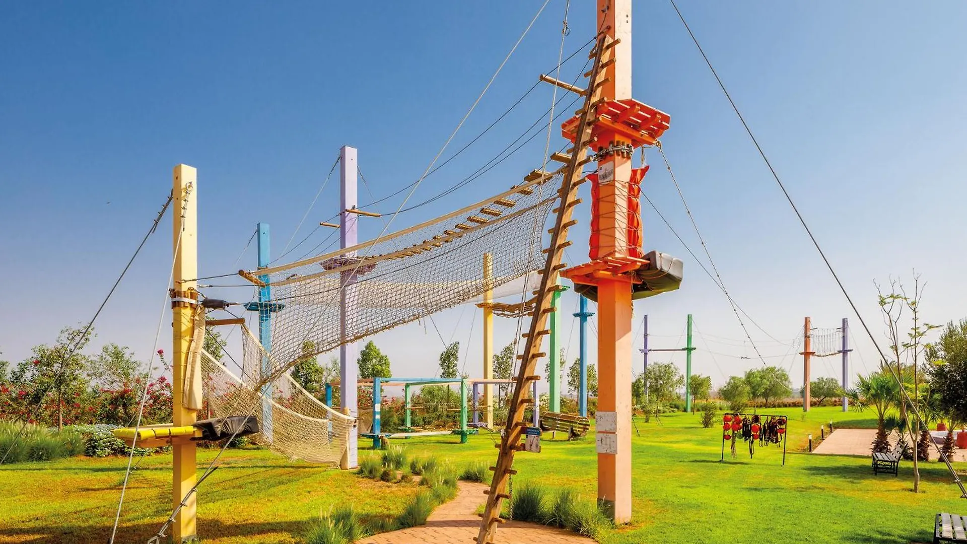 Modern Oasis With Waterpark Lejlighed Marrakesh